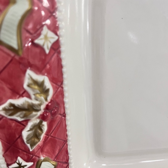 Vintage Claire Burke Holiday Collectibles 2001 Christmas Dish - Picture 7 of 9